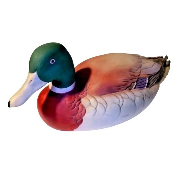 Andrea By Sadek Other - Vintage Porcelain Mallard Duck 12" Figurine by Andrea Sadek Made in Japan 1983